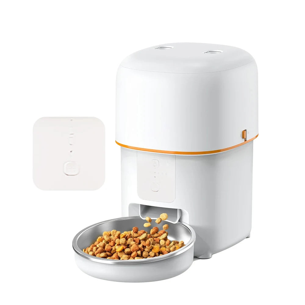 2L 5G Camera Pet Feeder Automatic Cat Smart Food Dispenser Auto Dog Slow Food WIFI Timed Quantitative Video Food Feeding Bowls